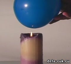 фокус с воздушным шаром