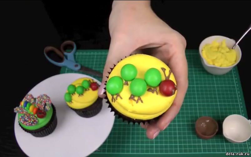Как украсить десерт своими руками