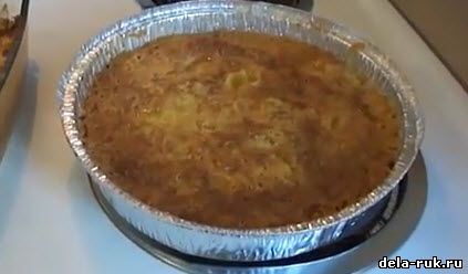 Торт с персиками рецепт видео