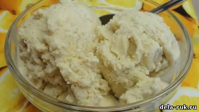 Ванильное мороженое дома рецепт