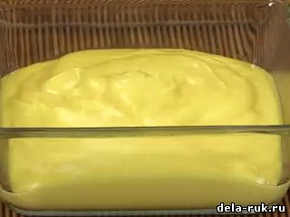 Заварной крем для торта рецепт