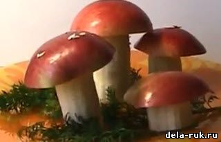 Как сделать гриб своими руками видео