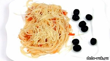 Рецепт приготовления спагетти видео урок