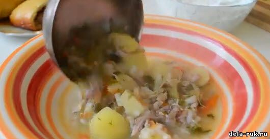Рецепт супа рассольник с рисом видео