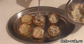 Картофельные тарталетки рецепт видео