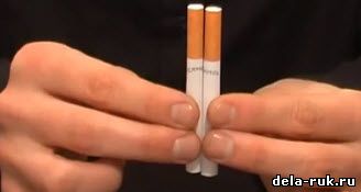 Фокусы с сигаретой обучение видео