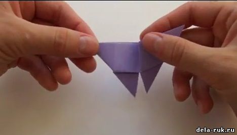 Бабочка оригами своими руками из 
бумаги