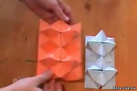 Японский кубик-рубик из бумаги 
своими руками
