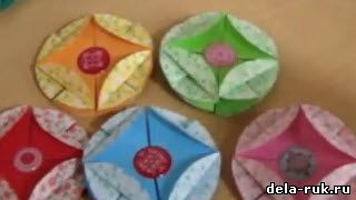 Как сделать красивое оригами видео