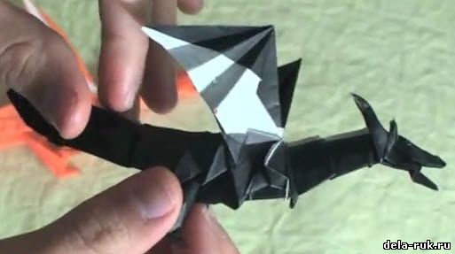 Как делать оригами дракона своими руками