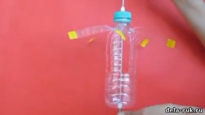 Игрушка вертушка из бутылки видео урок