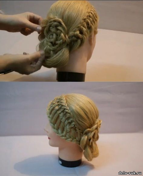 Прическа для королевы своими руками или как стать прицессой уже сейчас видео урок заплетяния косы самой себе самостоятельно dela-ruk.ru