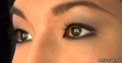 Делаем макияж для азиатских глаз видео мастер класс