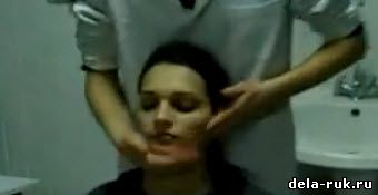 Профессиональный массаж лица как делается видео урок