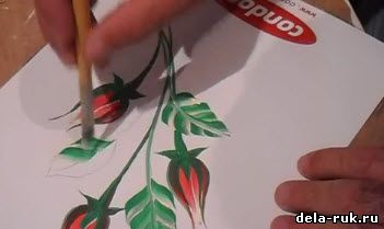 Как рисовать розочку или видео как рисовать розу
