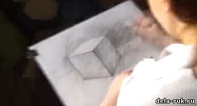 Как рисовать куб