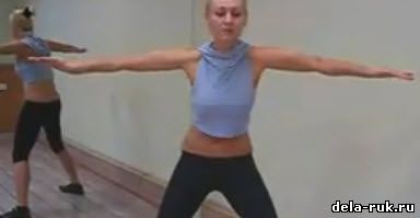 Гимнастика для похудения рук видео урок