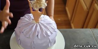 Красивые торты на свадьбу видео урок