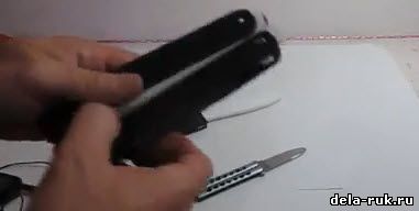 Нож бабочка своими руками как сделать видео урок
