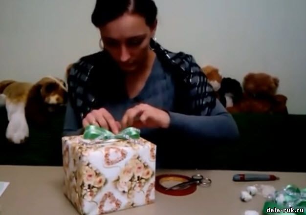 Как сделать коробочку для подарка своими руками