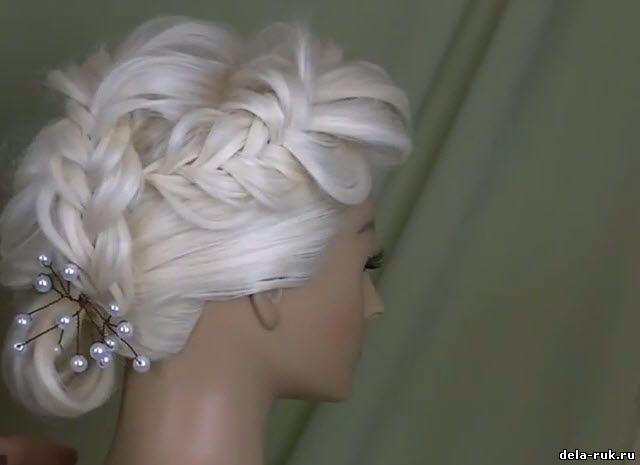 Прически плетение волос видео 