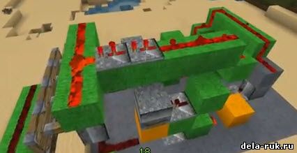 Minecraft как сделать генератор песка видео урок