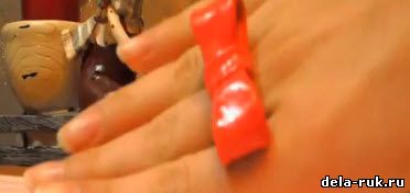 Кольца из полимерной глины видео