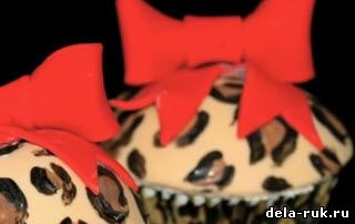 Леопардовый окрас кекса рецепт
