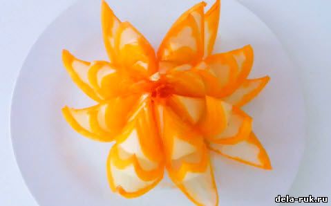 Поделки из овощей и фруктов видео урок