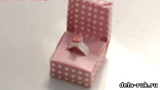 Коробка для подарка своими руками видео
