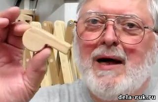 Как сделать свисток из дерева видео