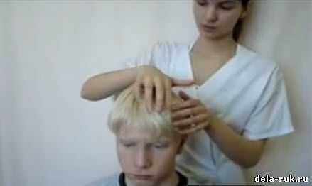  Как делать массаж головы правильно видео урок