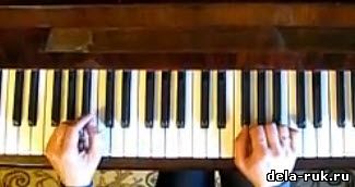 Музыка на пианино видео урок